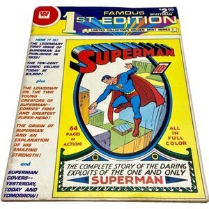 Vintage Superman Famous 1st Edition Limited Collectors Golden‎ Mint Series